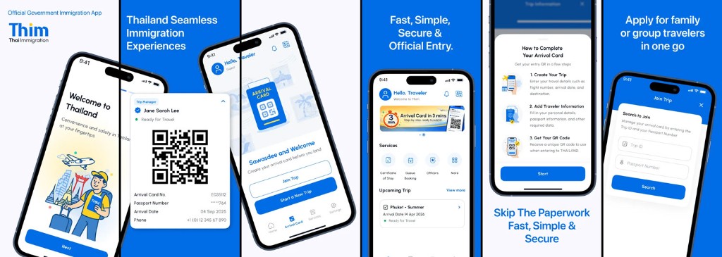 THIM App Store preview screens